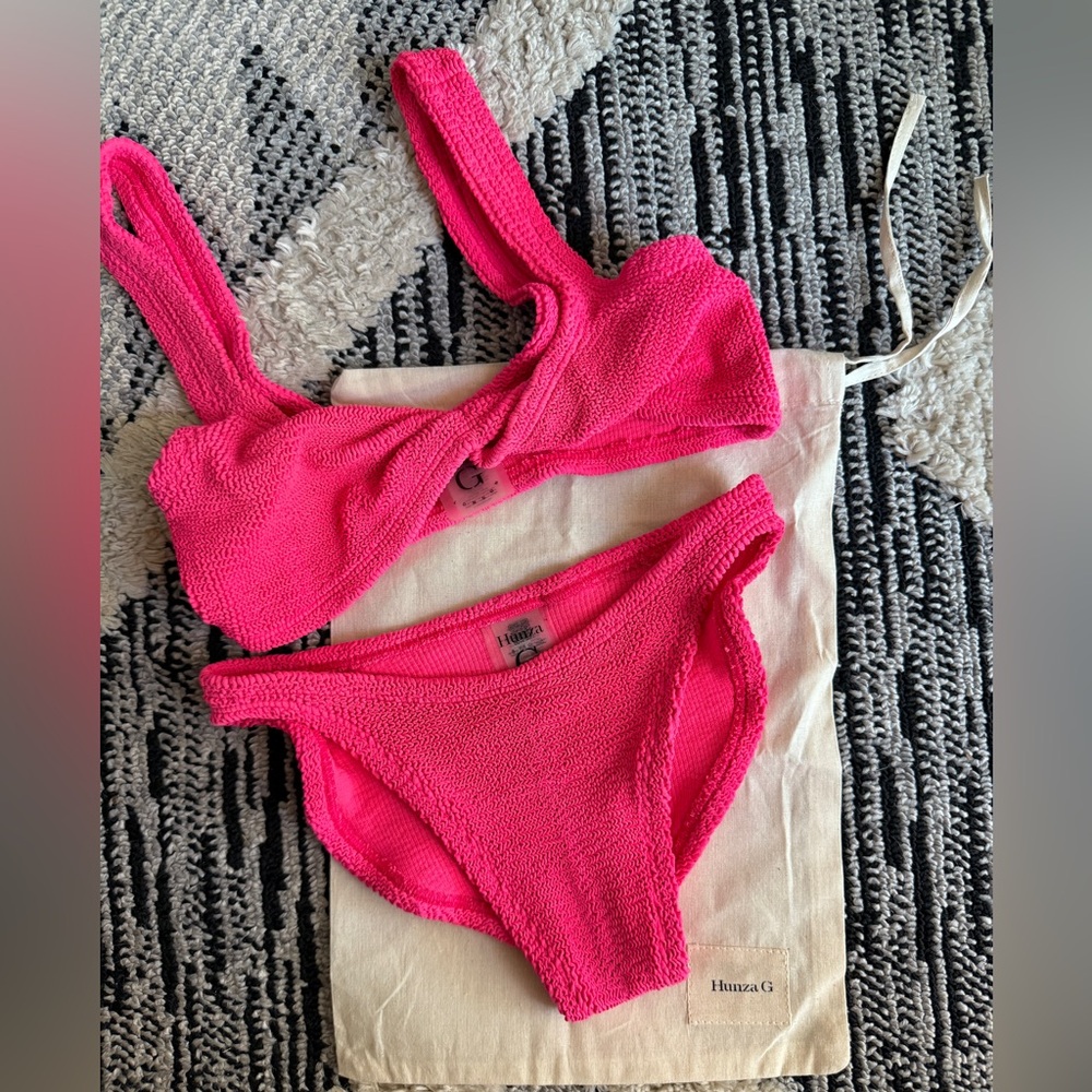 Hunza G Juno Twist Top Bikini